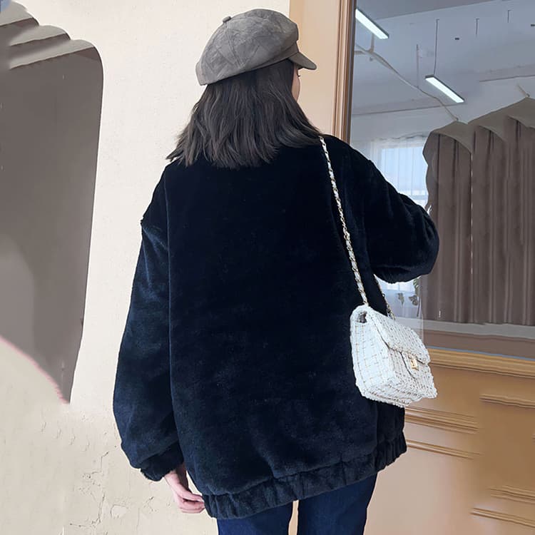 JEANSWEST Бархатовое пальто для женщин - изображение 3