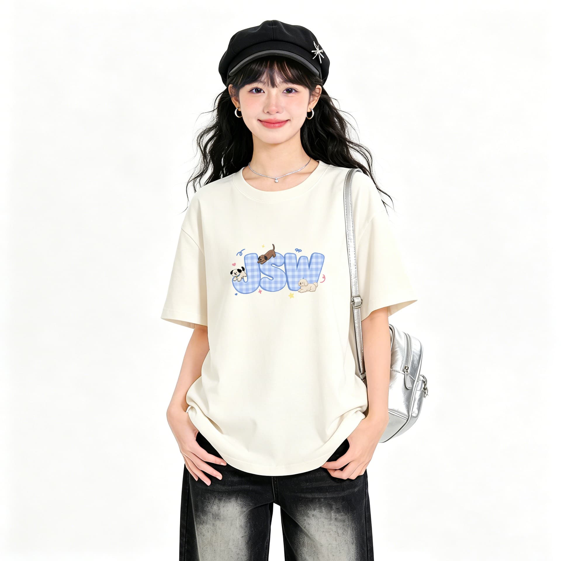 Футболка JEANSWEST Женские T-рубашки - изображение 2