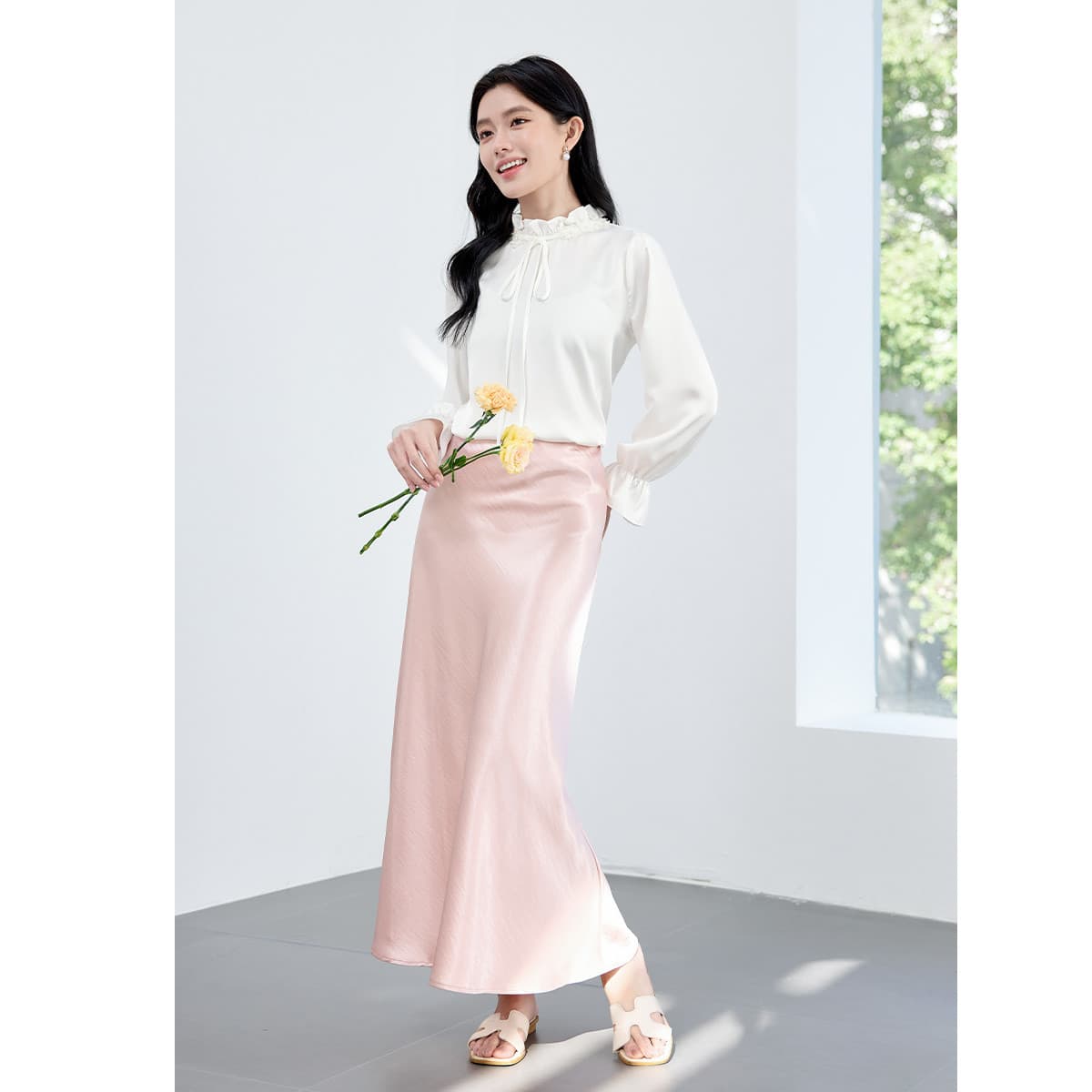 JEANSWEST Женские Шифоновые Рубашки - изображение 3