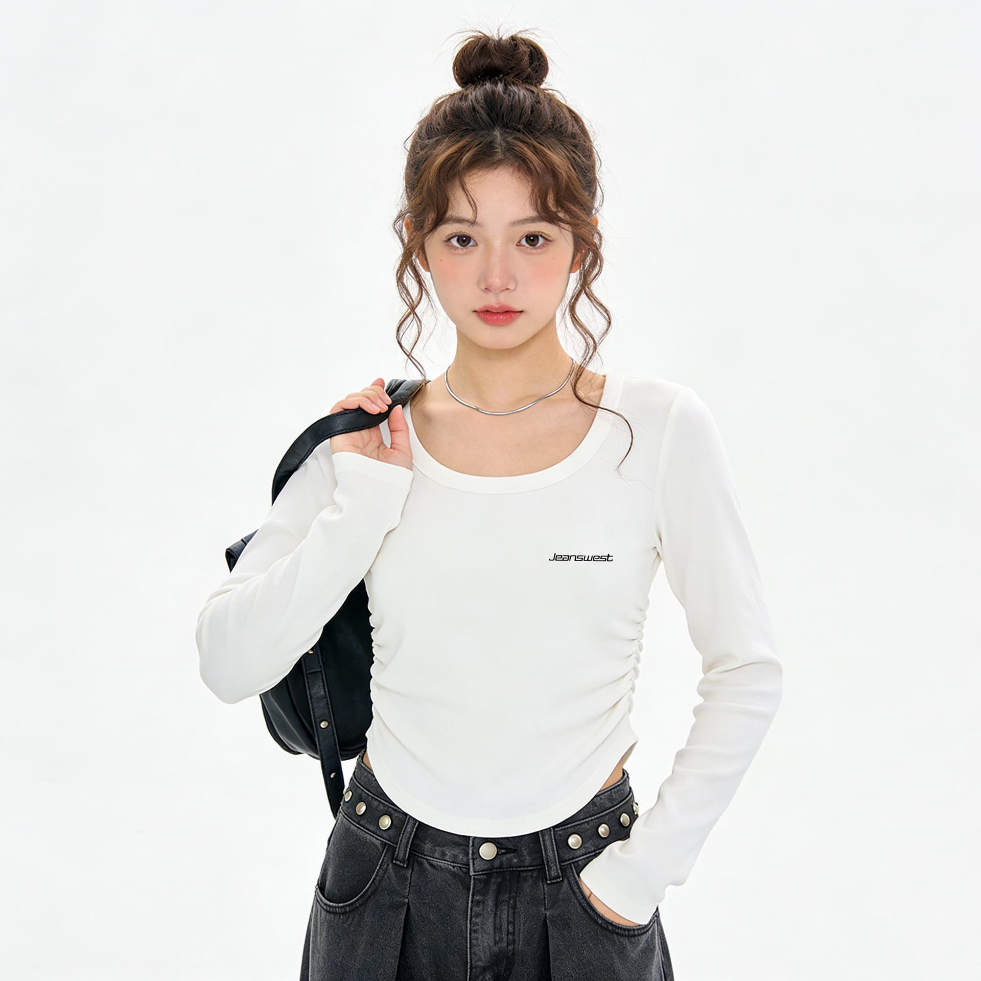 Футболка JEANSWEST Женские T-рубашки - изображение 2