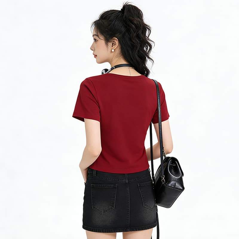 Футболка JEANSWEST Женские T-рубашки - изображение 4
