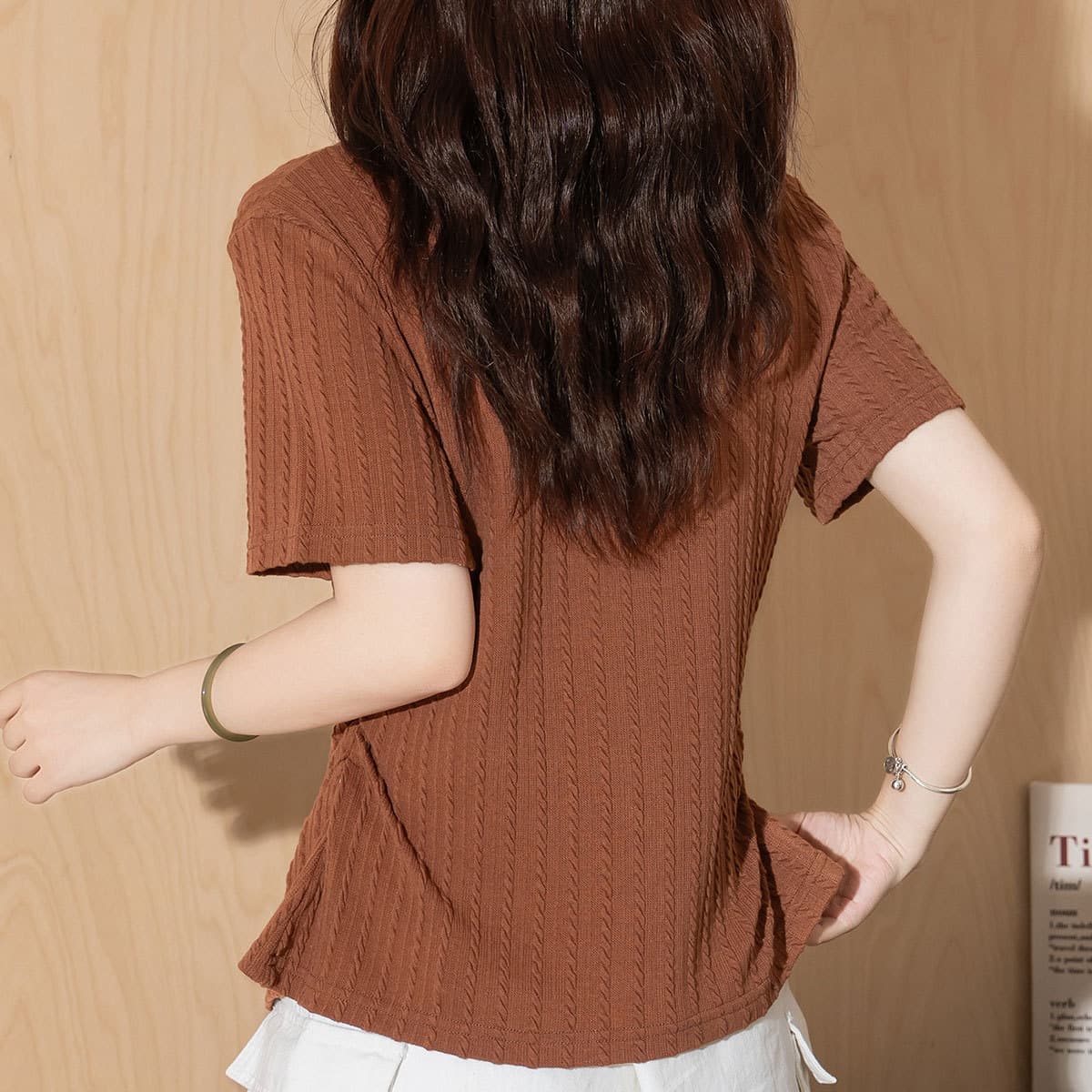 Футболка JEANSWEST Женские T-рубашки - изображение 3