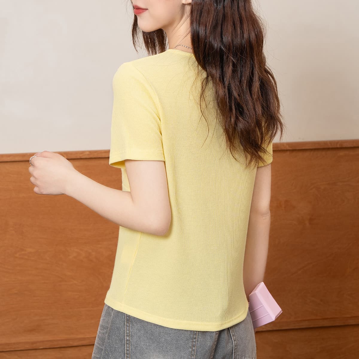 Футболка JEANSWEST Женские T-рубашки - изображение 5