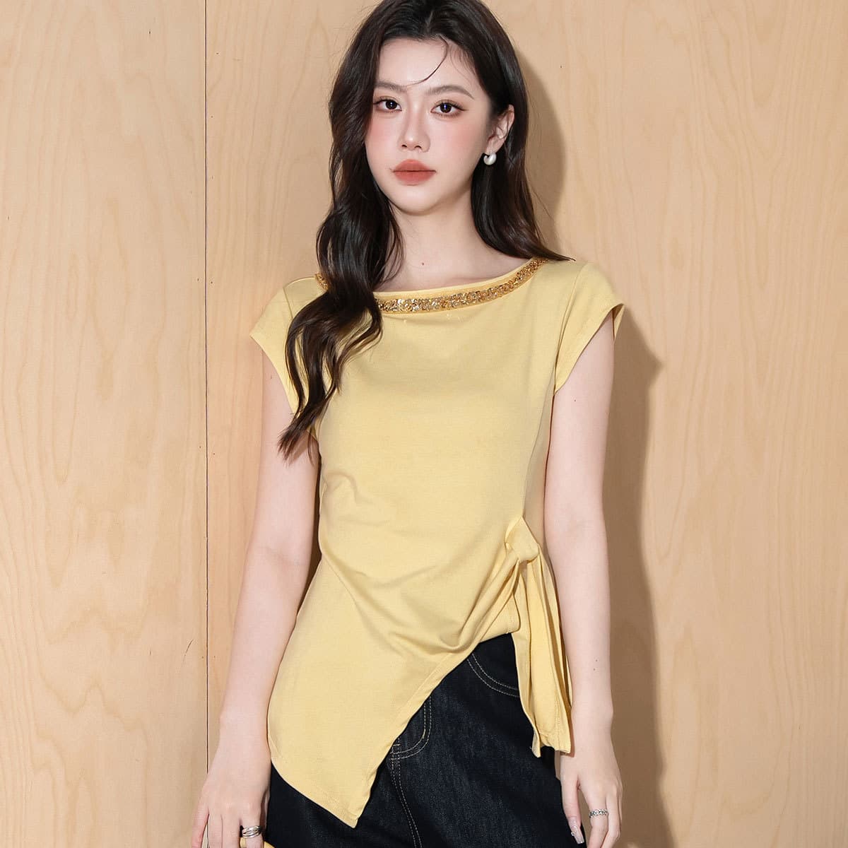 Футболка JEANSWEST Женские T-рубашки - изображение 5