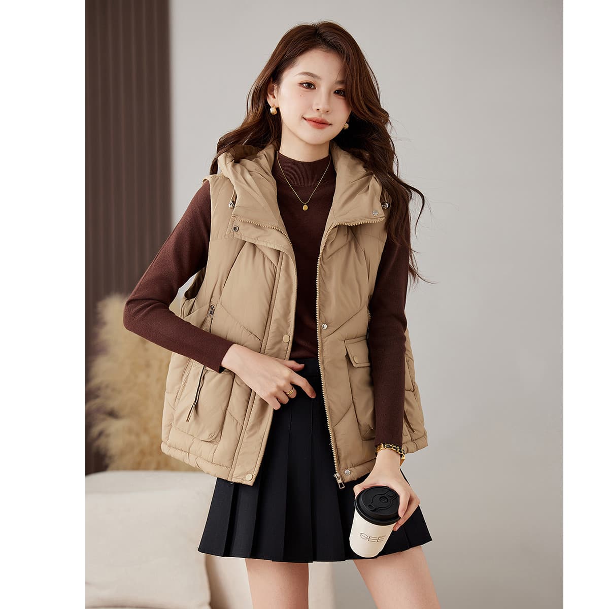 JEANSWEST Хлопковый пуховик женский - изображение 10