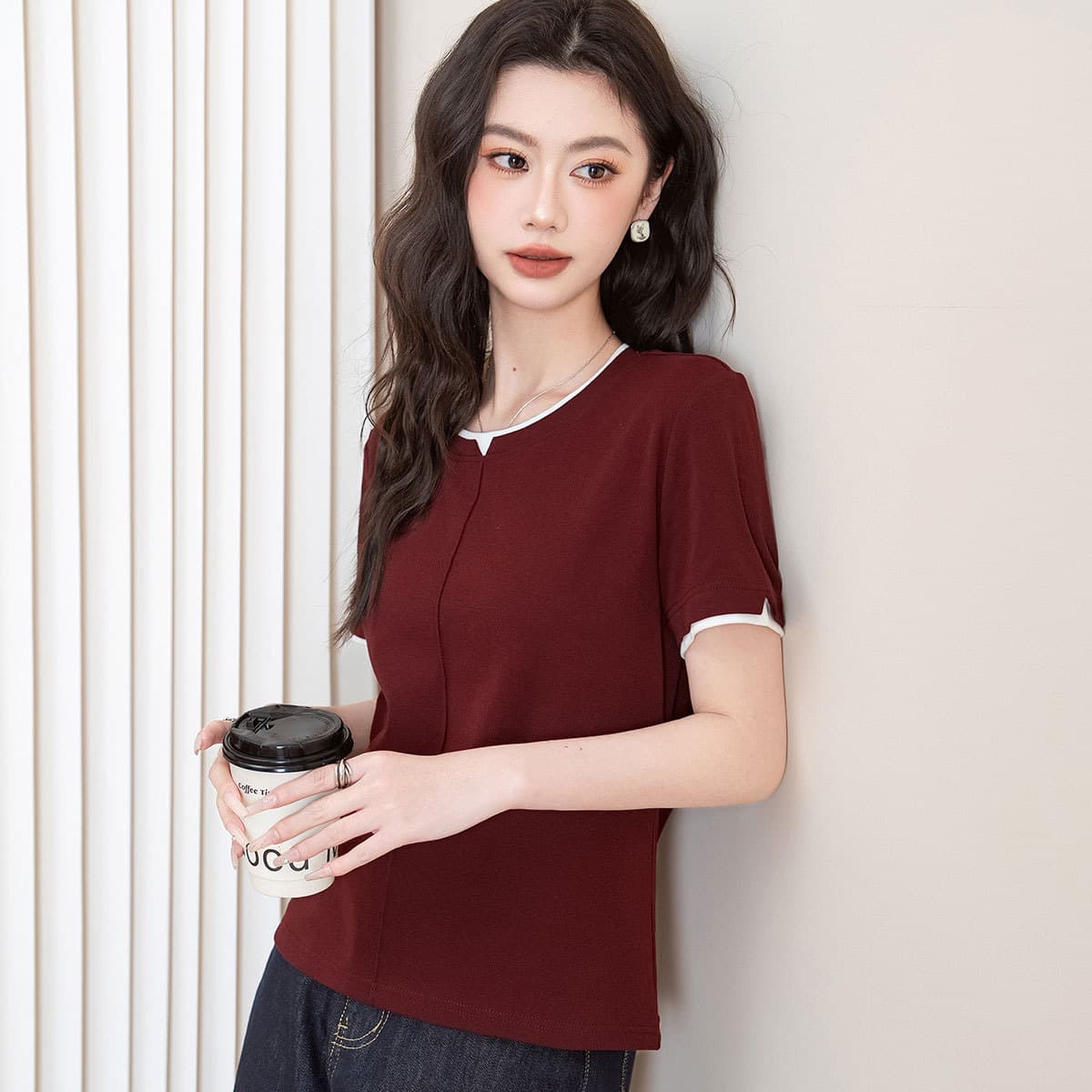 Футболка JEANSWEST Женские T-рубашки - изображение 3