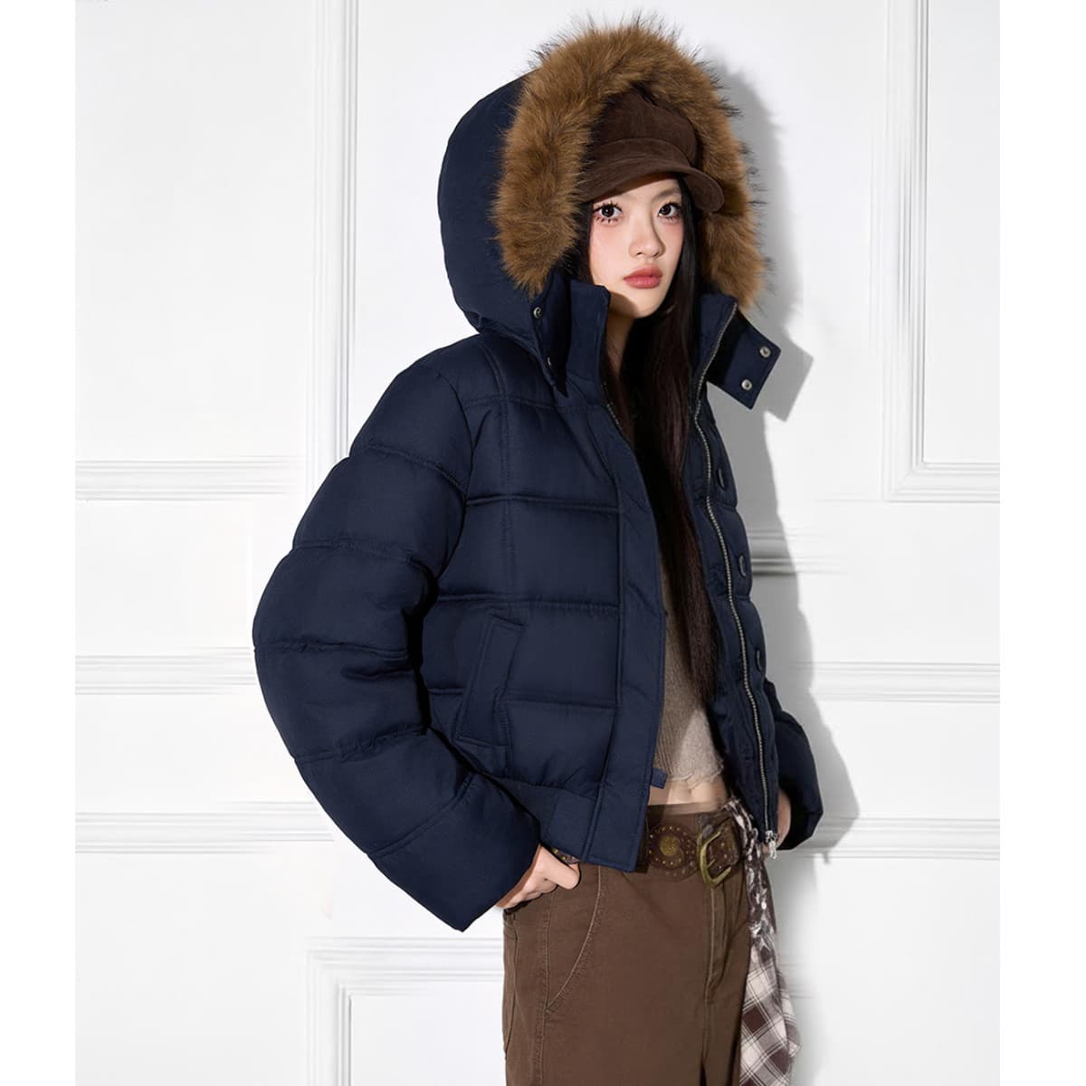 JEANSWEST Хлопковый пуховик женский - изображение 4