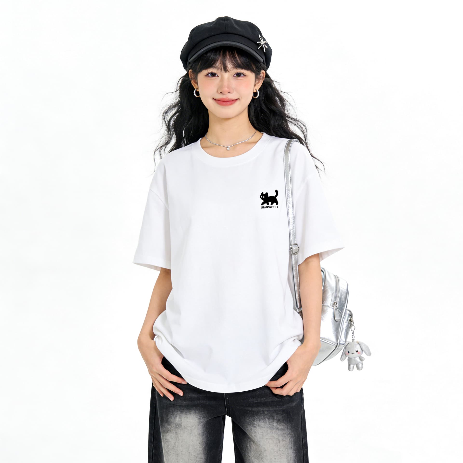 Футболка JEANSWEST Женские T-рубашки - изображение 2