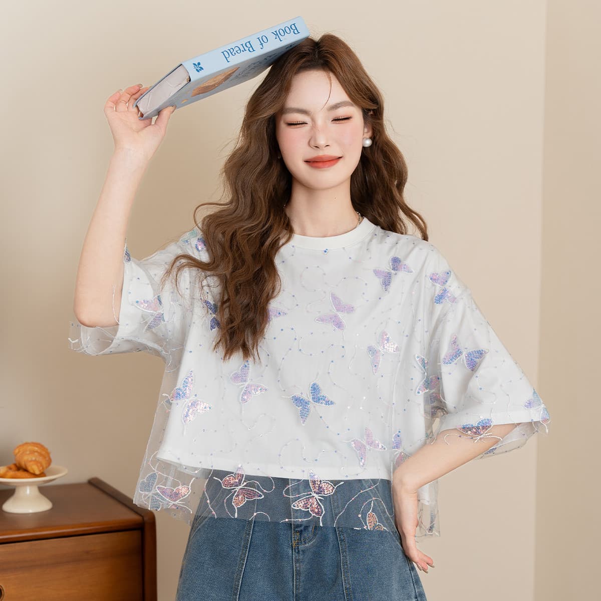 Футболка JEANSWEST Женские T-рубашки - изображение 6