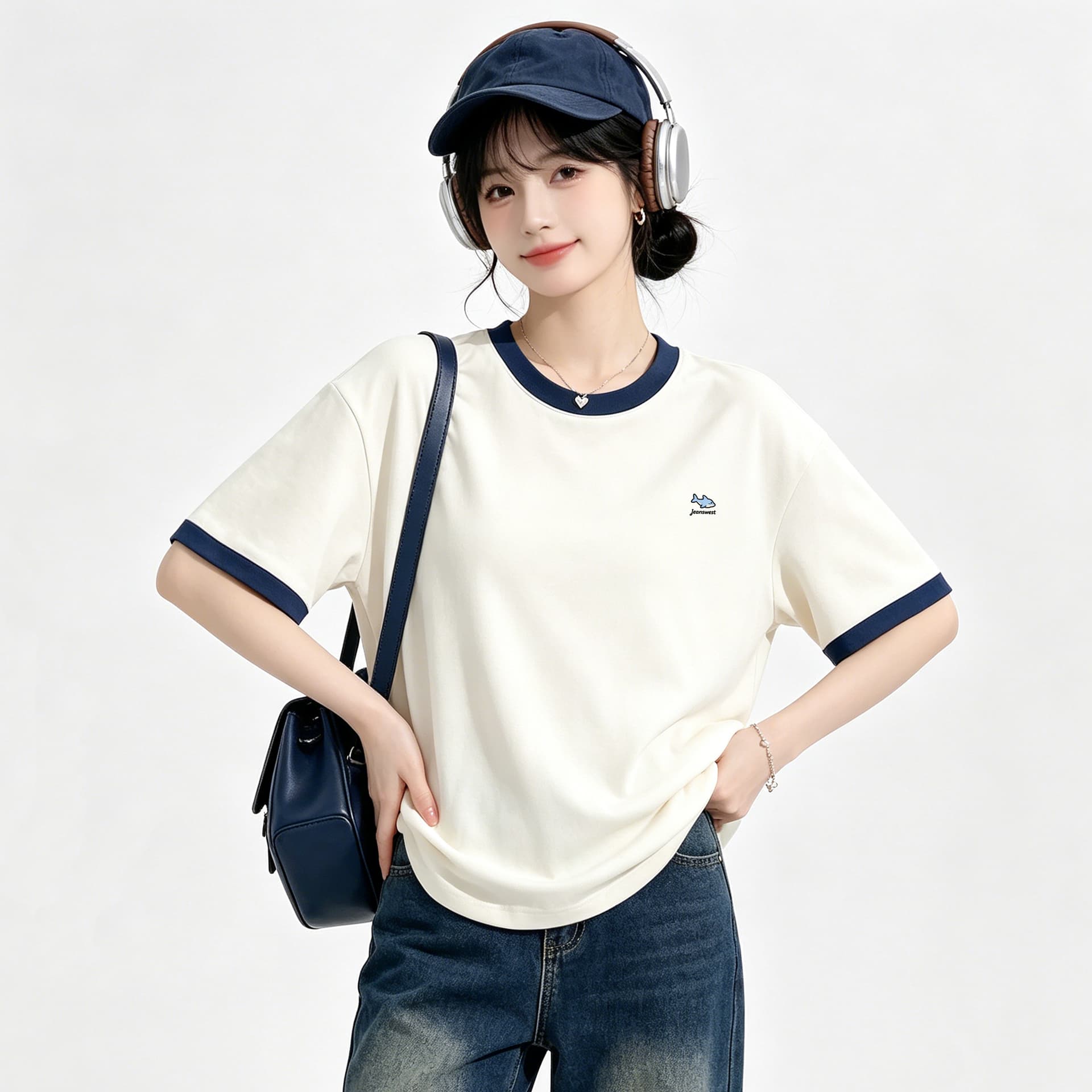 Футболка JEANSWEST Женские T-рубашки - изображение 2