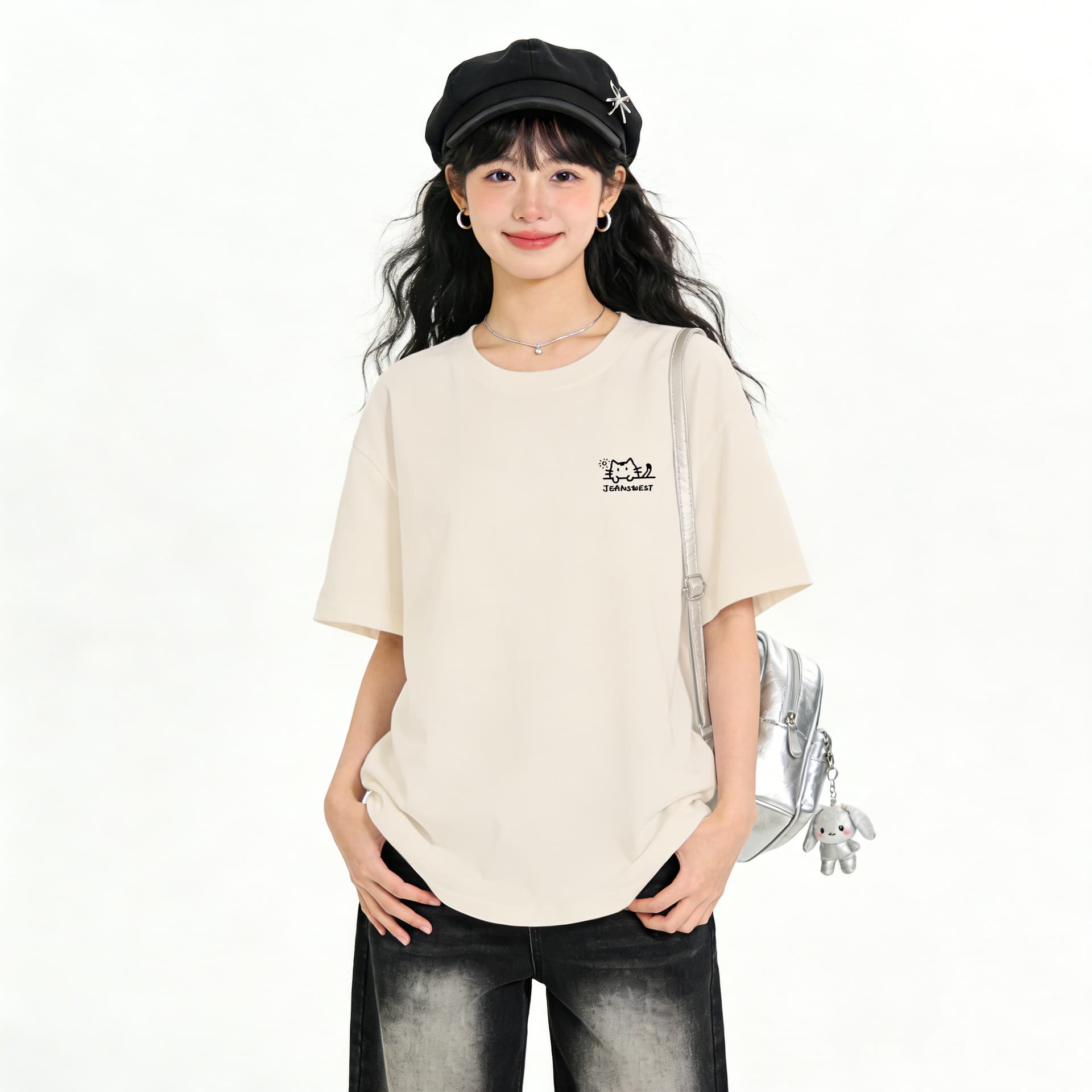 Футболка JEANSWEST Женские T-рубашки - изображение 2