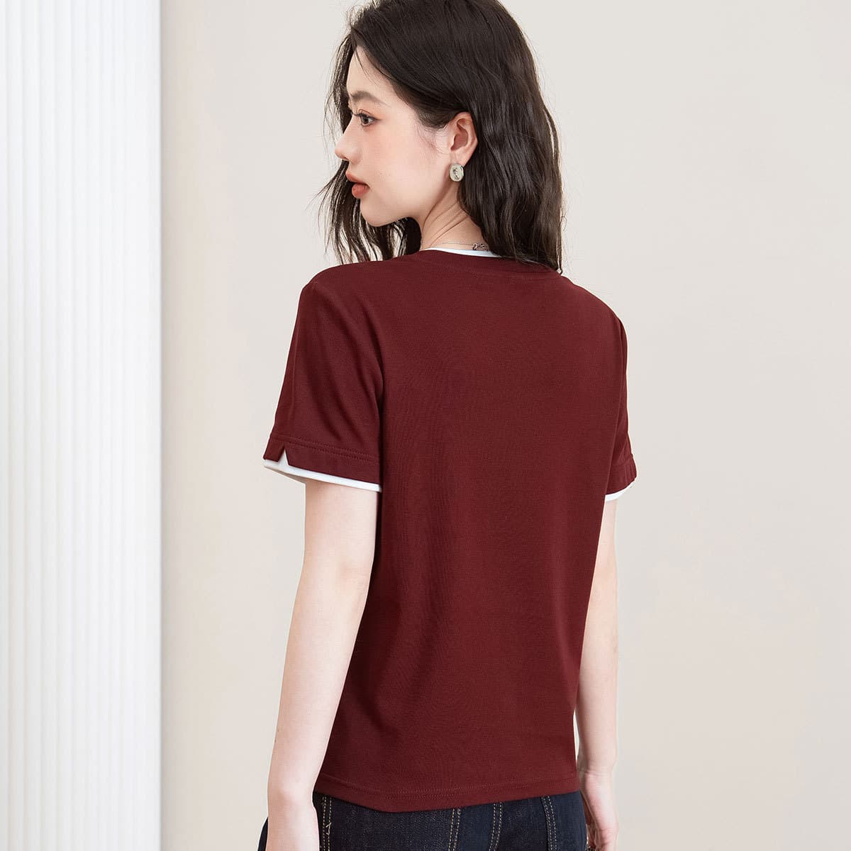 Футболка JEANSWEST Женские T-рубашки - изображение 4