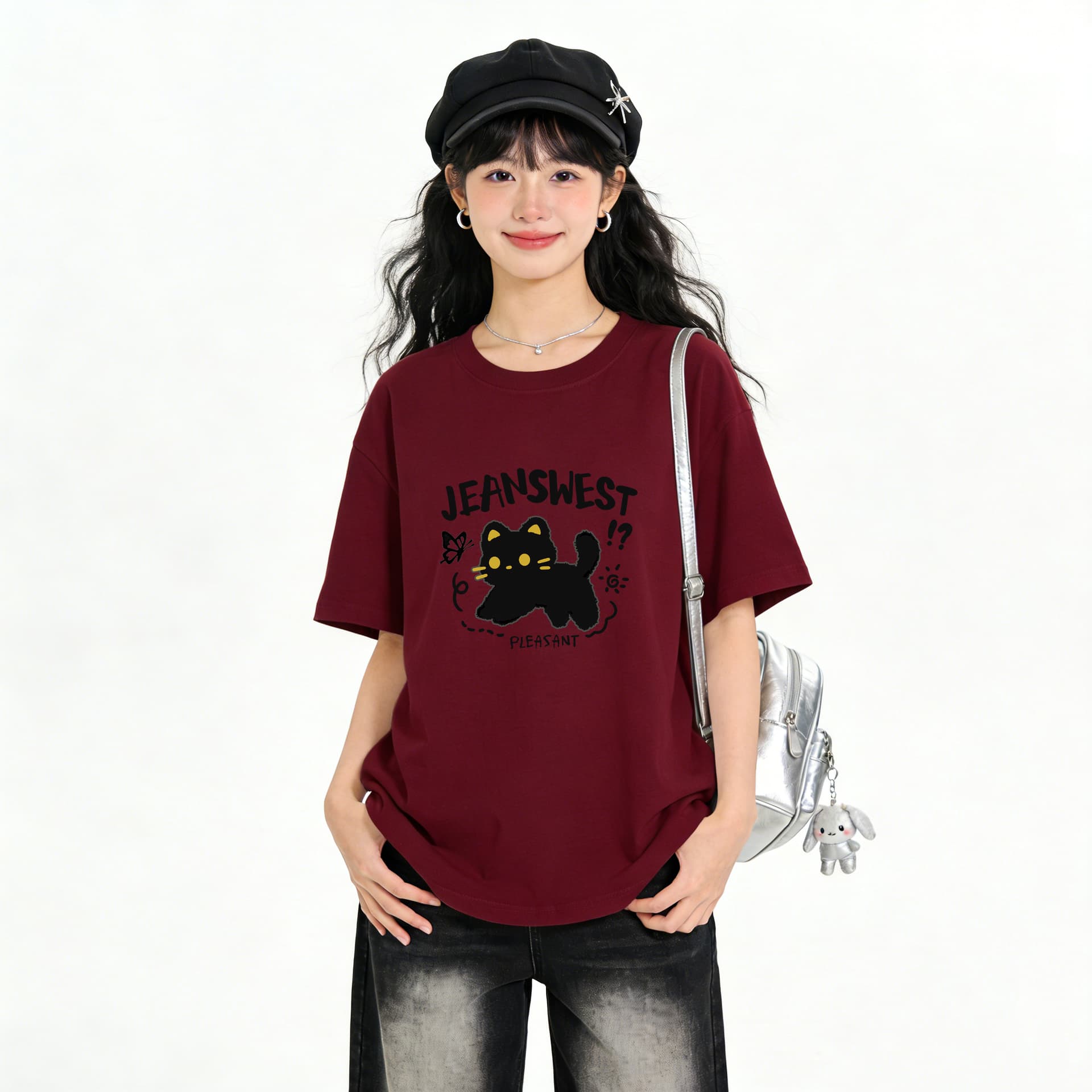 Футболка JEANSWEST Женские T-рубашки - изображение 2