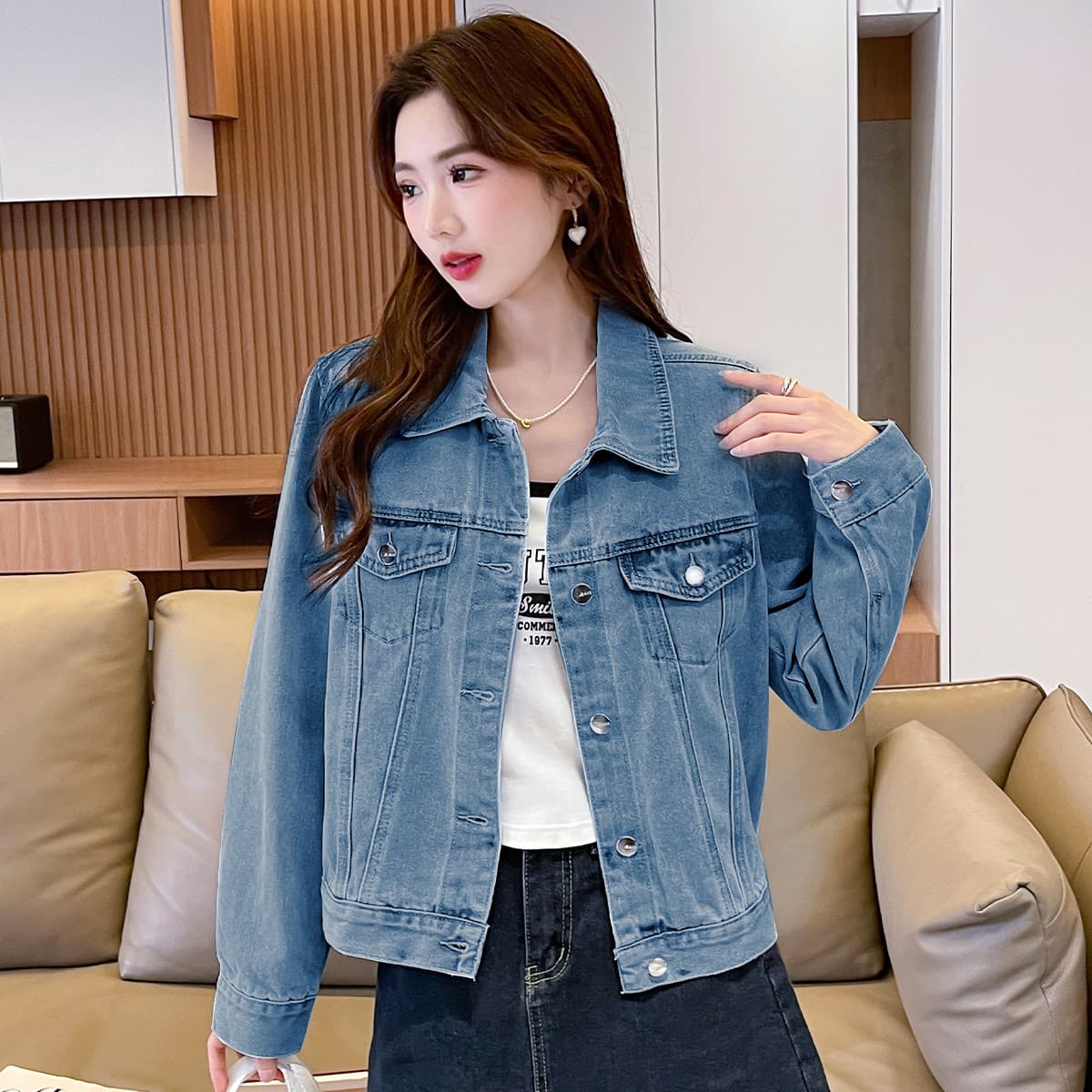 JEANSWEST Женские Джинсовые куртки - изображение 2