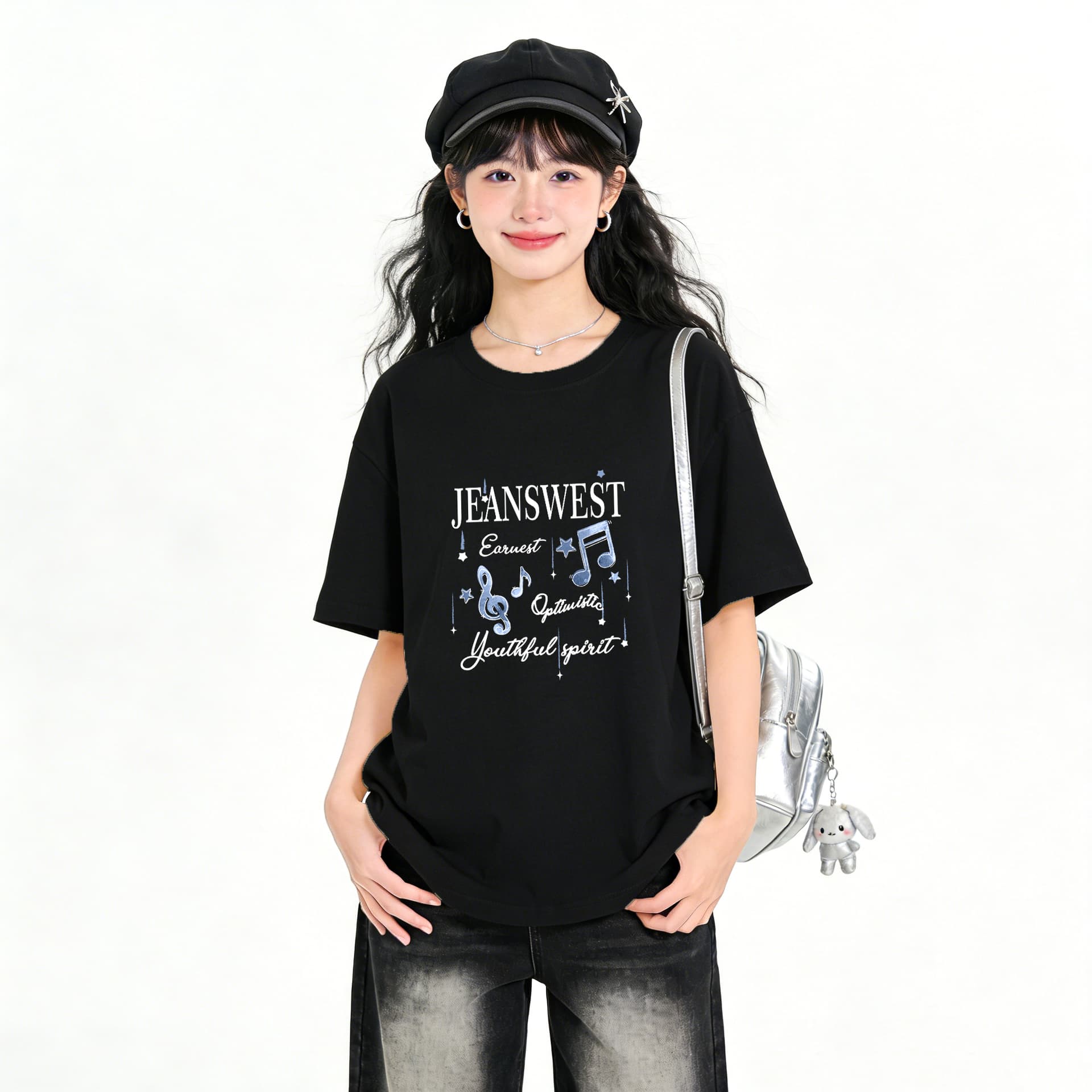 Футболка JEANSWEST Женские T-рубашки - изображение 2