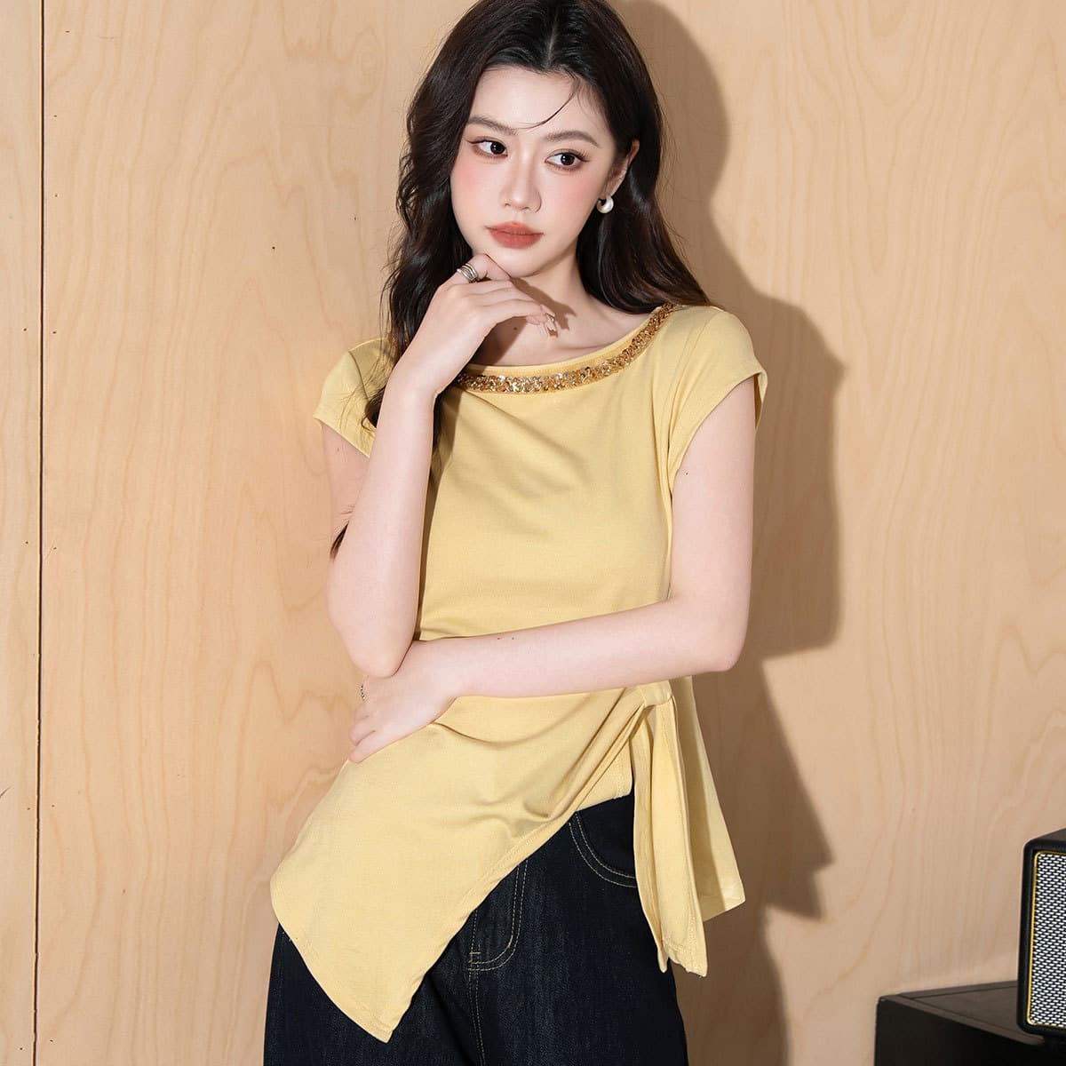 Футболка JEANSWEST Женские T-рубашки - изображение 3