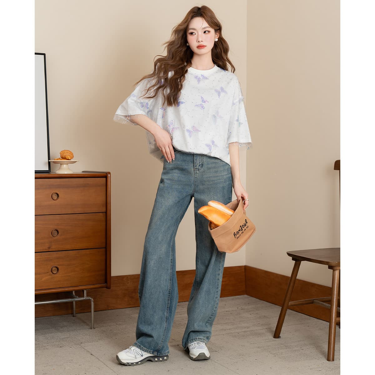 Футболка JEANSWEST Женские T-рубашки - изображение 4