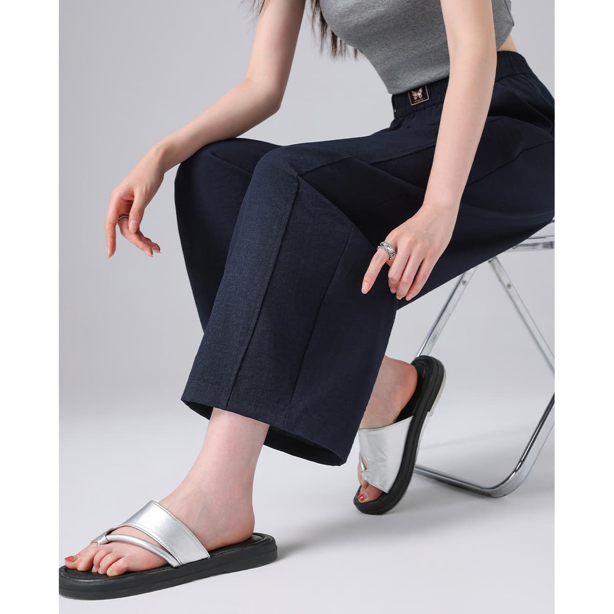 Штаны JEANSWEST Женские Повседневные Брюки - изображение 6