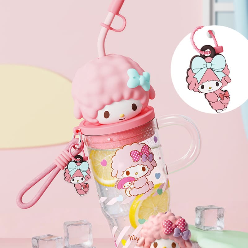 Sanrio Hello Kitty Hello Kitty Летний Стеклянный Подстаканник 650 мл - изображение 2