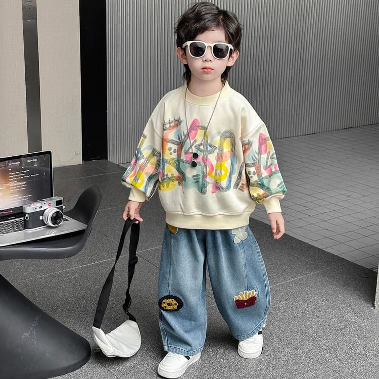 PIERRE CARDIN Бежевый Одежда Наборы Kids Повседневные спортивные костюмы Наборы - изображение 3