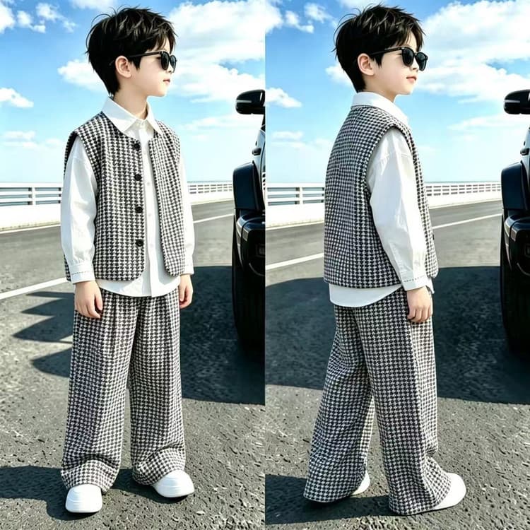 PIERRE CARDIN Черный Kids Повседневные спортивные костюмы Наборы - изображение 4
