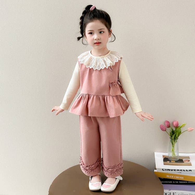 PIERRE CARDIN Розовый Kids Повседневные спортивные костюмы Наборы - изображение 2