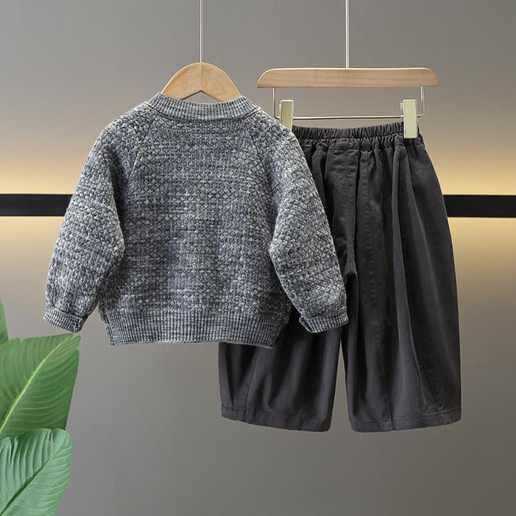PIERRE CARDIN Серый Kids Повседневные спортивные костюмы Наборы - изображение 4