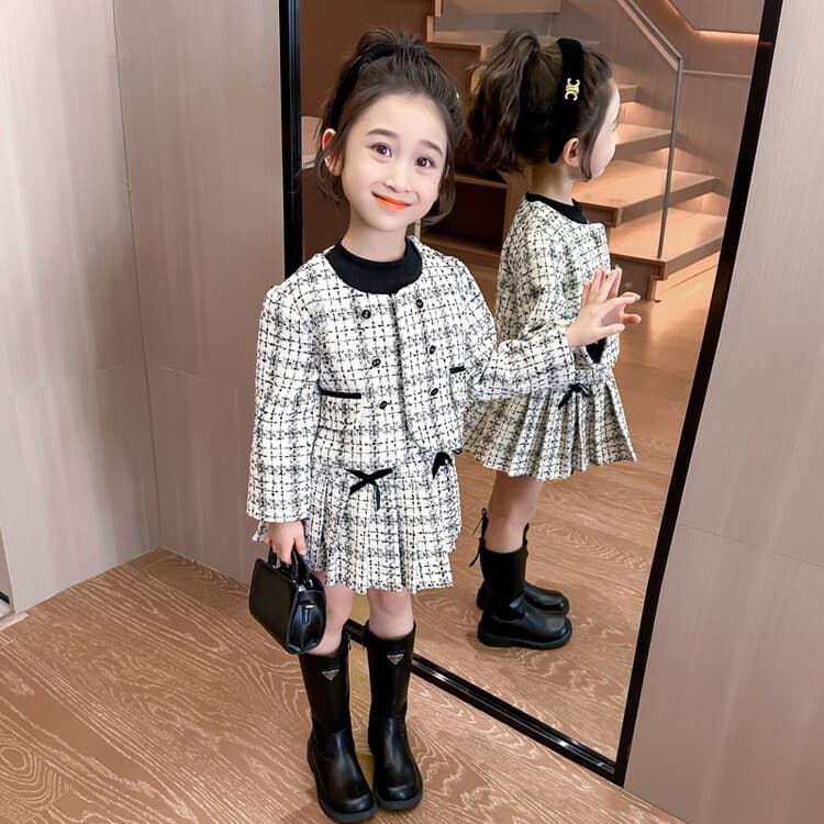 PIERRE CARDIN Черный белый Kids Комплекты с юбкой - изображение 3