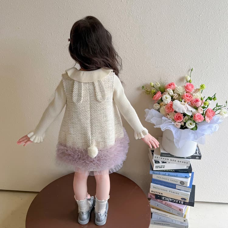 PIERRE CARDIN Бежевый Kids Комплекты с юбкой - изображение 3