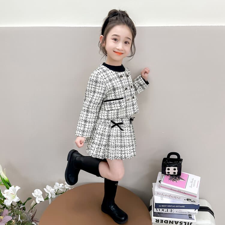 PIERRE CARDIN Черный белый Kids Комплекты с юбкой - изображение 4