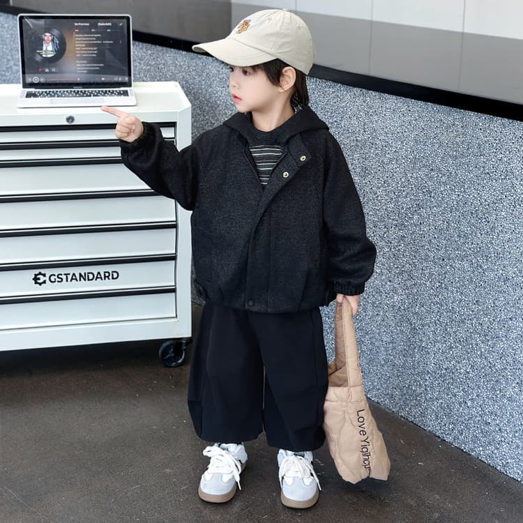 PIERRE CARDIN Пальто + Базовый слой + Брюки Kids Повседневные Спортивные костюмы Наборы - изображение 2