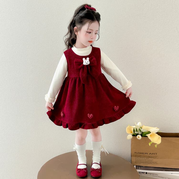 PIERRE CARDIN Красный Набор волшебных цветов Kids Комплекты с юбкой - изображение 6