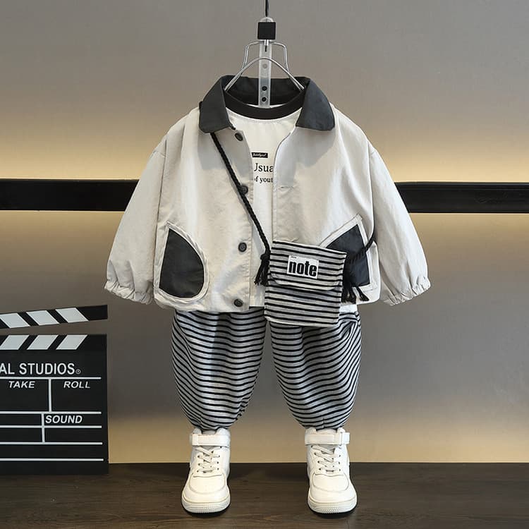 PIERRE CARDIN Серый Kids Повседневные спортивные костюмы Наборы - изображение 4