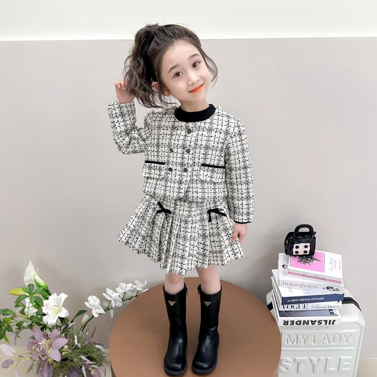 PIERRE CARDIN Черный белый Kids Комплекты с юбкой - изображение 2