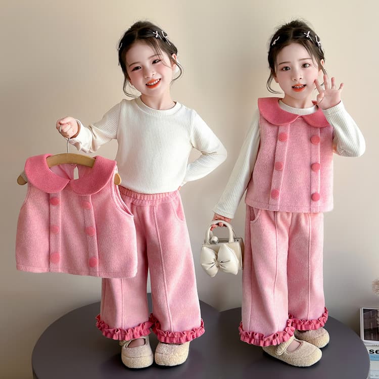 PIERRE CARDIN Розовый Kids Повседневные спортивные костюмы Наборы - изображение 3