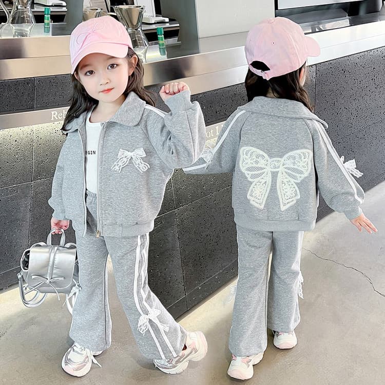 PIERRE CARDIN Серый Kids Повседневные спортивные костюмы Наборы - изображение 2