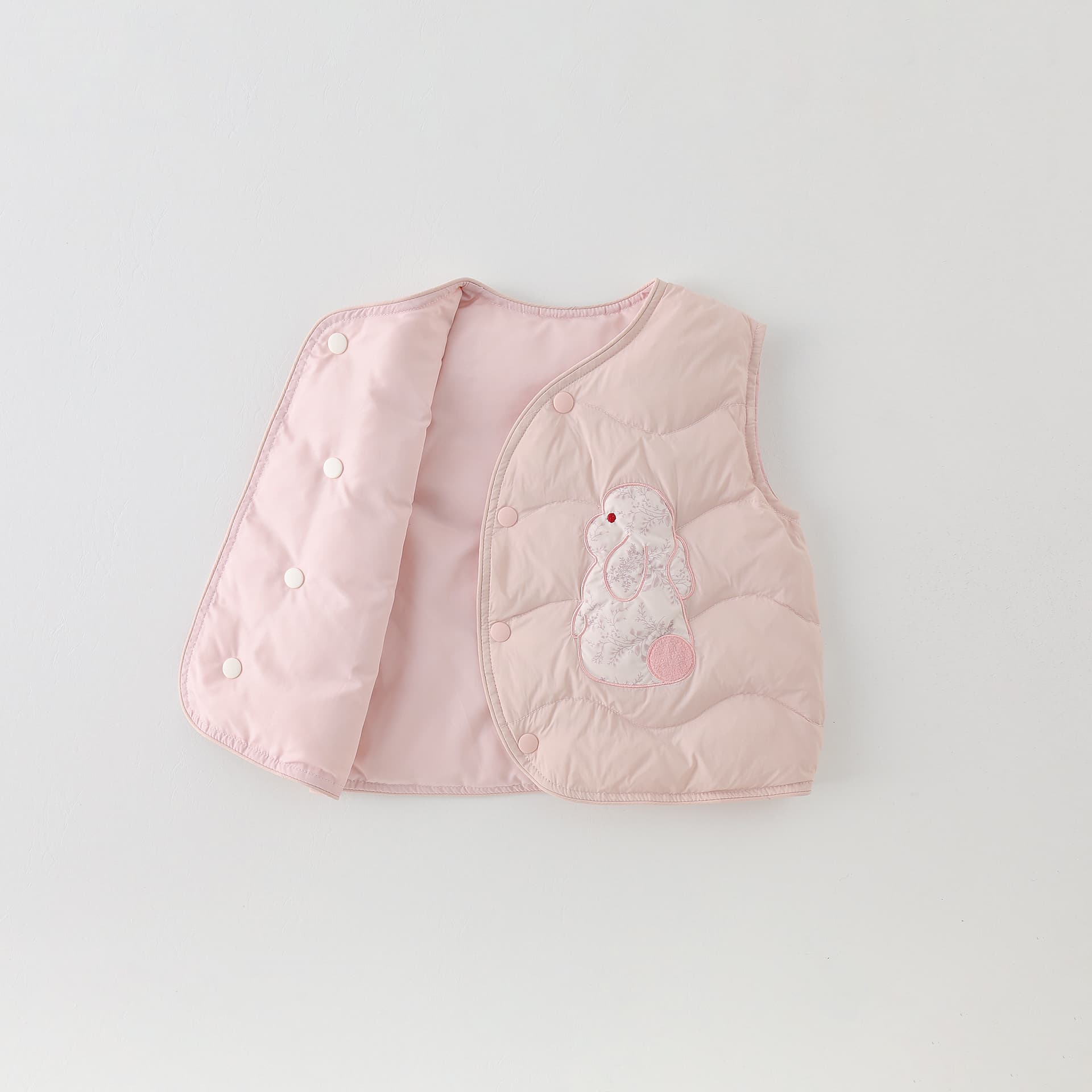 PIERRE CARDIN Розовый Kids Пуховые жилеты - изображение 5