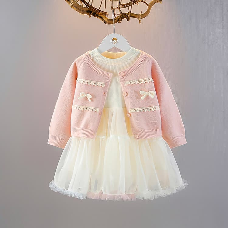 PIERRE CARDIN Розовый Kids Комплекты с юбкой - изображение 2