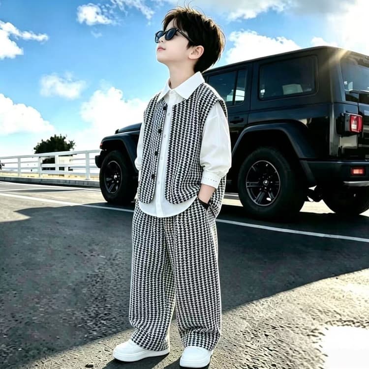 PIERRE CARDIN Черный Kids Повседневные спортивные костюмы Наборы - изображение 3
