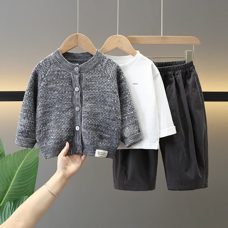 PIERRE CARDIN Серый Kids Повседневные спортивные костюмы Наборы - изображение 2