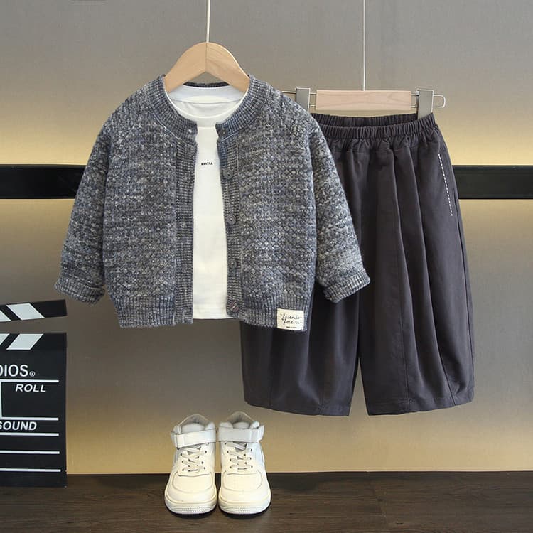 PIERRE CARDIN Серый Kids Повседневные спортивные костюмы Наборы - изображение 5