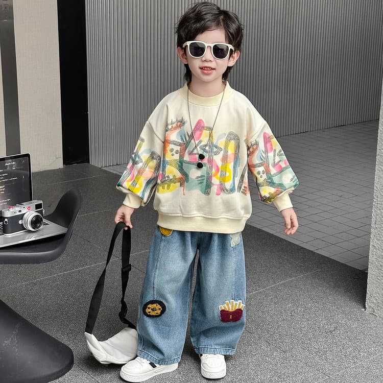 PIERRE CARDIN Бежевый Одежда Наборы Kids Повседневные спортивные костюмы Наборы - изображение 2