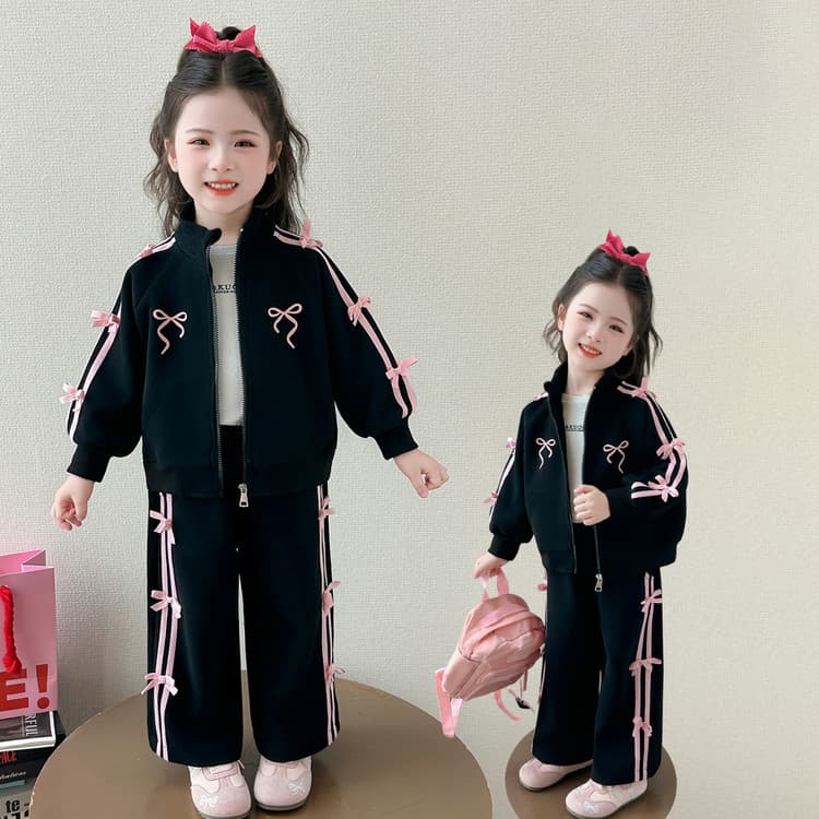 PIERRE CARDIN Черный Kids Повседневные спортивные костюмы Наборы - изображение 2
