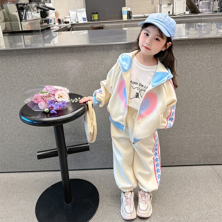 PIERRE CARDIN Экрю Kids Повседневные спортивные костюмы Наборы - изображение 3