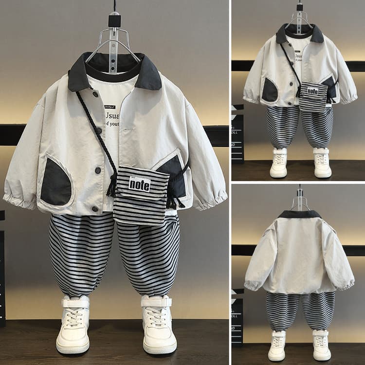 PIERRE CARDIN Серый Kids Повседневные спортивные костюмы Наборы - изображение 2