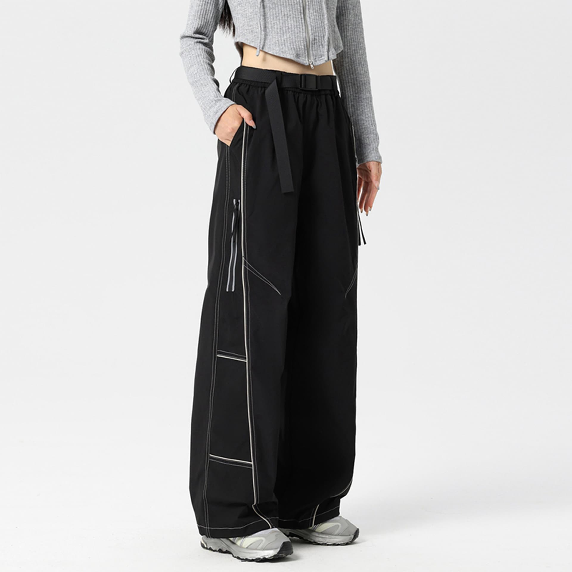 Штаны Kawasaki Unisex Windproof Pants Кавасаки Унисекс Ветрозащитные Штаны - изображение 4