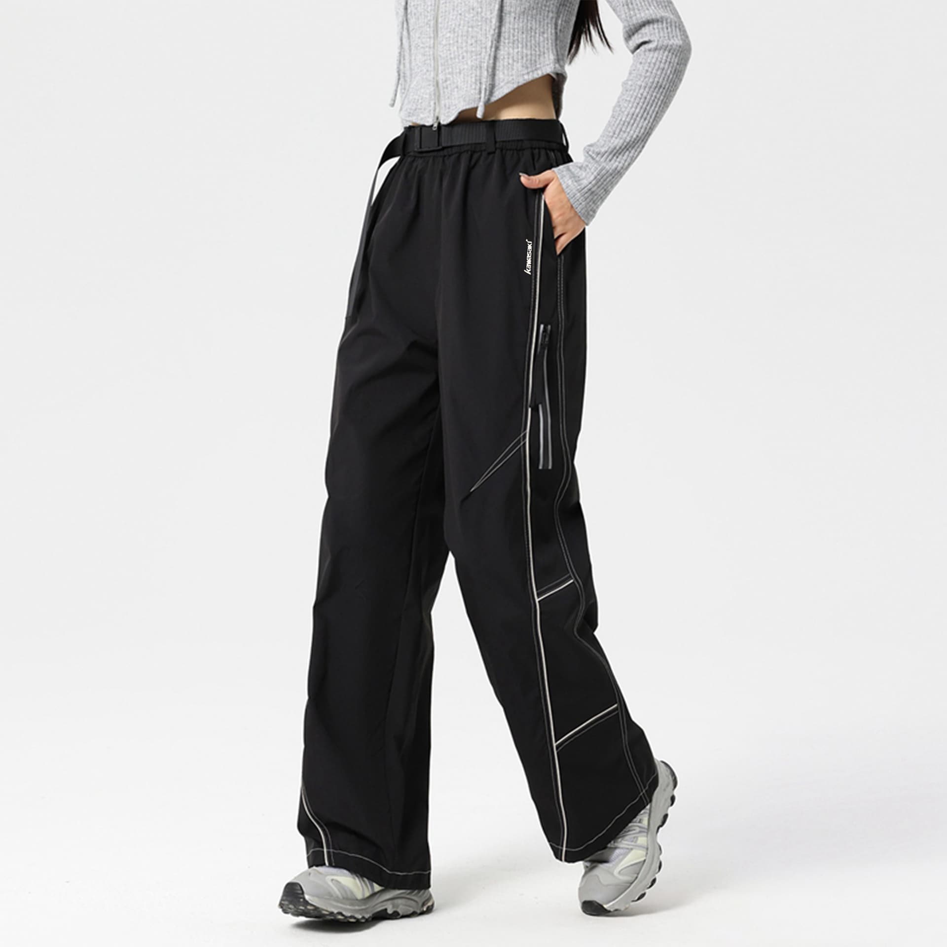 Штаны Kawasaki Unisex Windproof Pants Кавасаки Унисекс Ветрозащитные Штаны - изображение 3