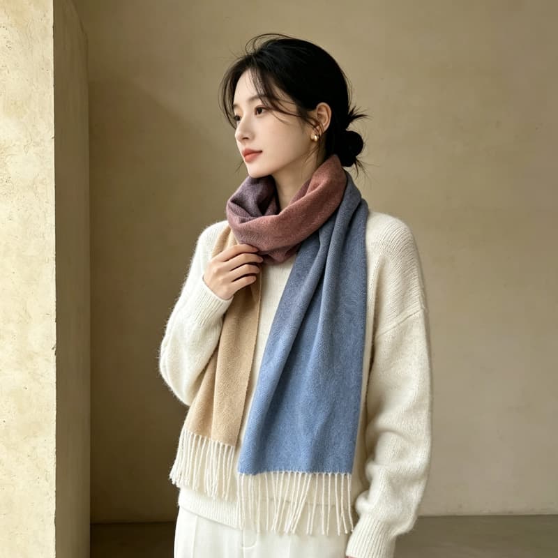 Шарф Мазерати Wool Knit Платки Женские - изображение 5