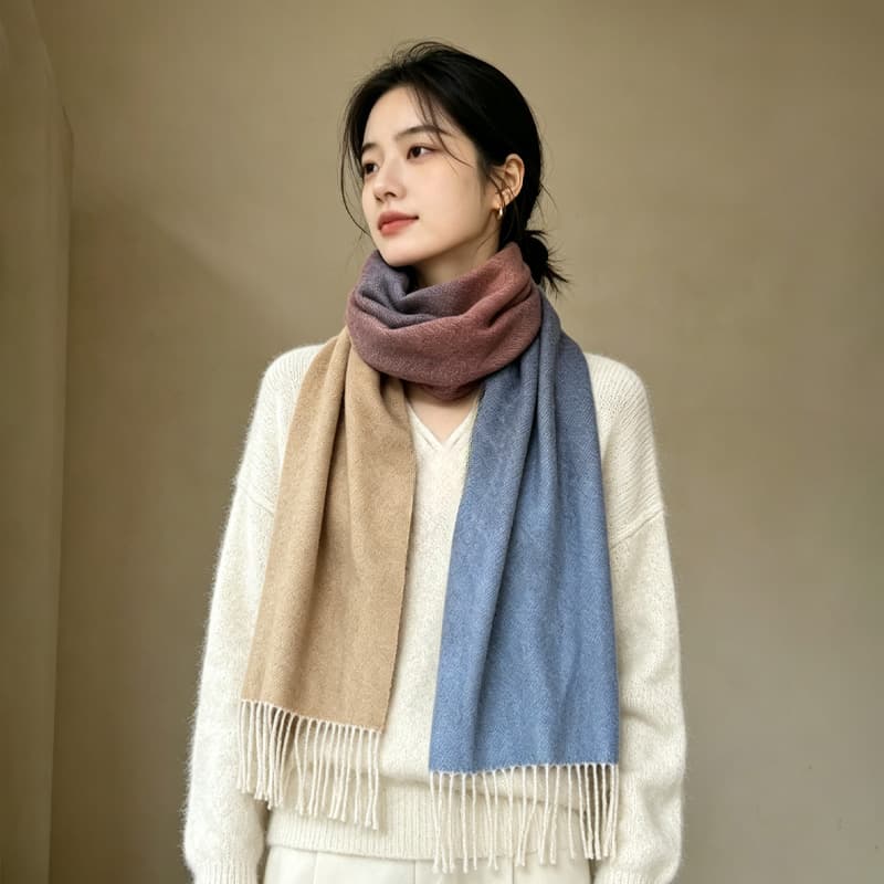 Шарф Мазерати Wool Knit Платки Женские - изображение 7