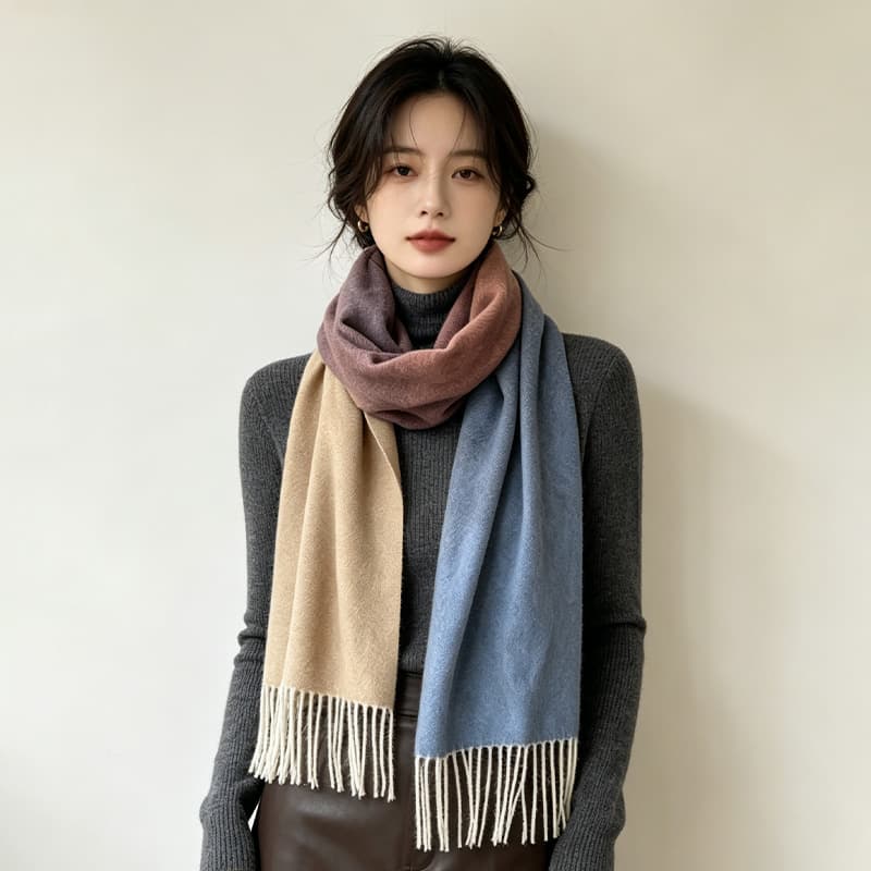 Шарф Мазерати Wool Knit Платки Женские - изображение 2